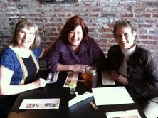 Angela, her Mom and me at Hillbilly Tea